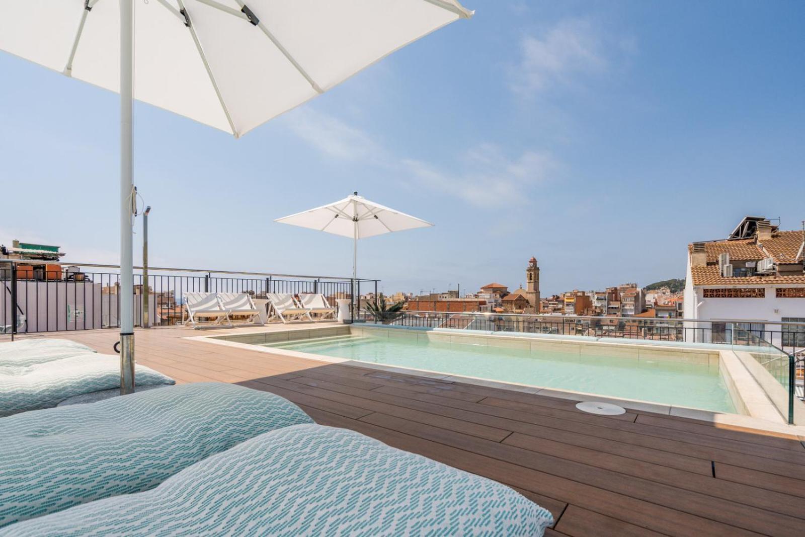 Neptuno Hotel&SPA 4 Sup Calella Exterior foto